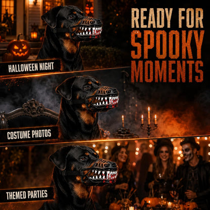 Scary Monster Dog Muzzle