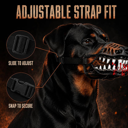 Scary Monster Dog Muzzle