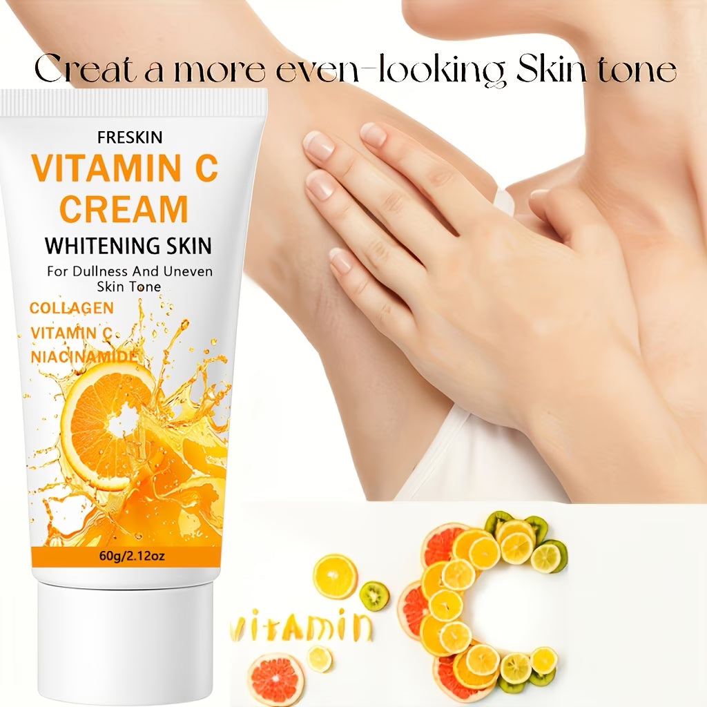 FRESKIN Vitamin C Cream for Dullness & Uneven Skin Tone (60g)