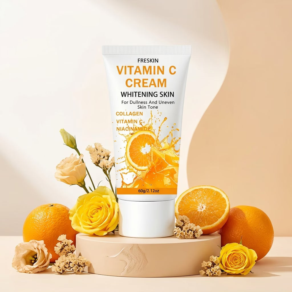 FRESKIN Vitamin C Cream for Dullness & Uneven Skin Tone (60g)