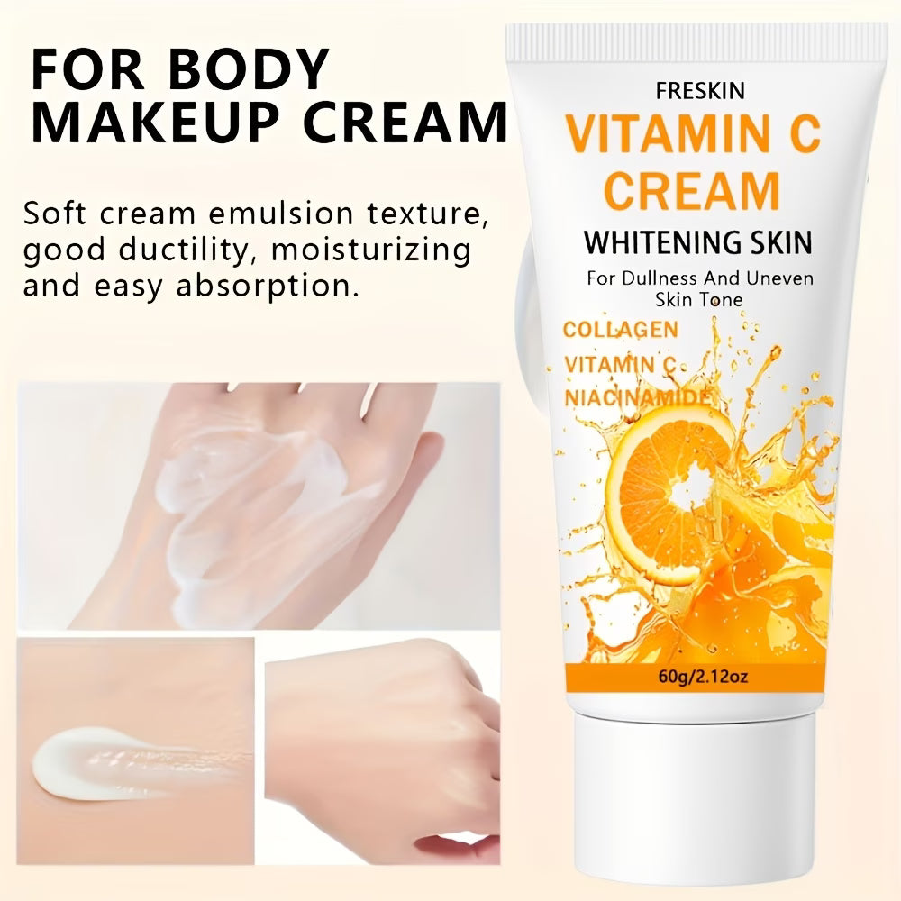 FRESKIN Vitamin C Cream for Dullness & Uneven Skin Tone (60g)