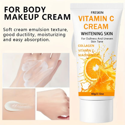 FRESKIN Vitamin C Cream for Dullness & Uneven Skin Tone (60g)
