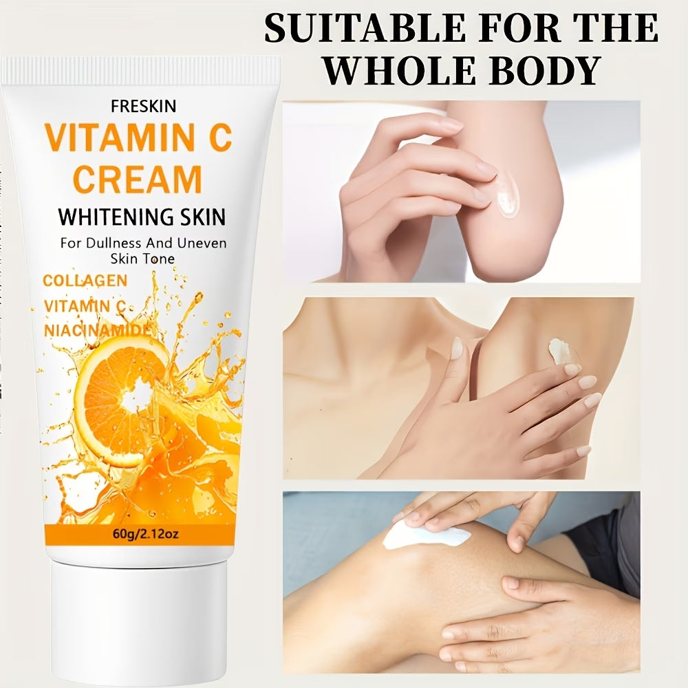 FRESKIN Vitamin C Cream for Dullness & Uneven Skin Tone (60g)
